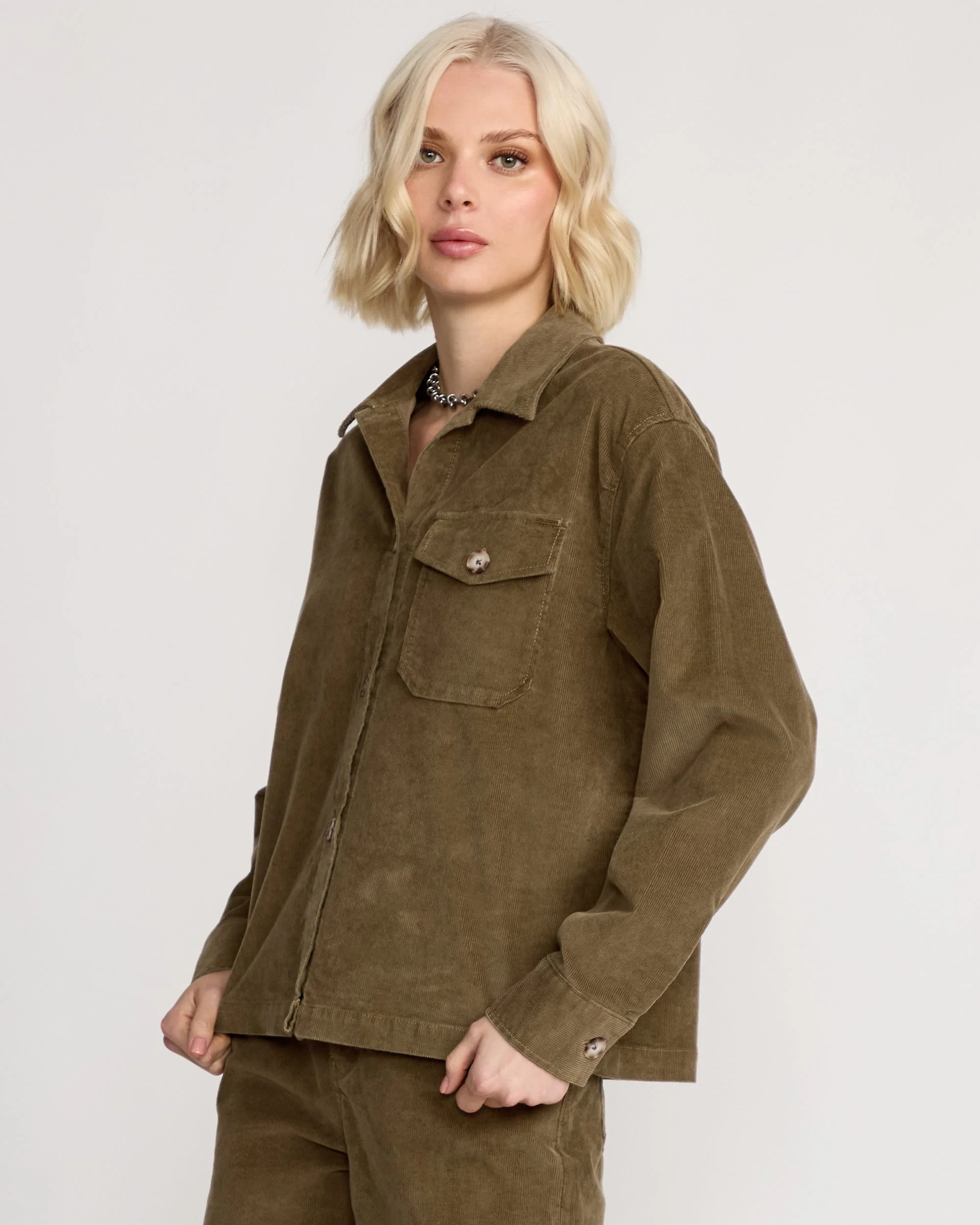 Women's Stoned BF Shacket