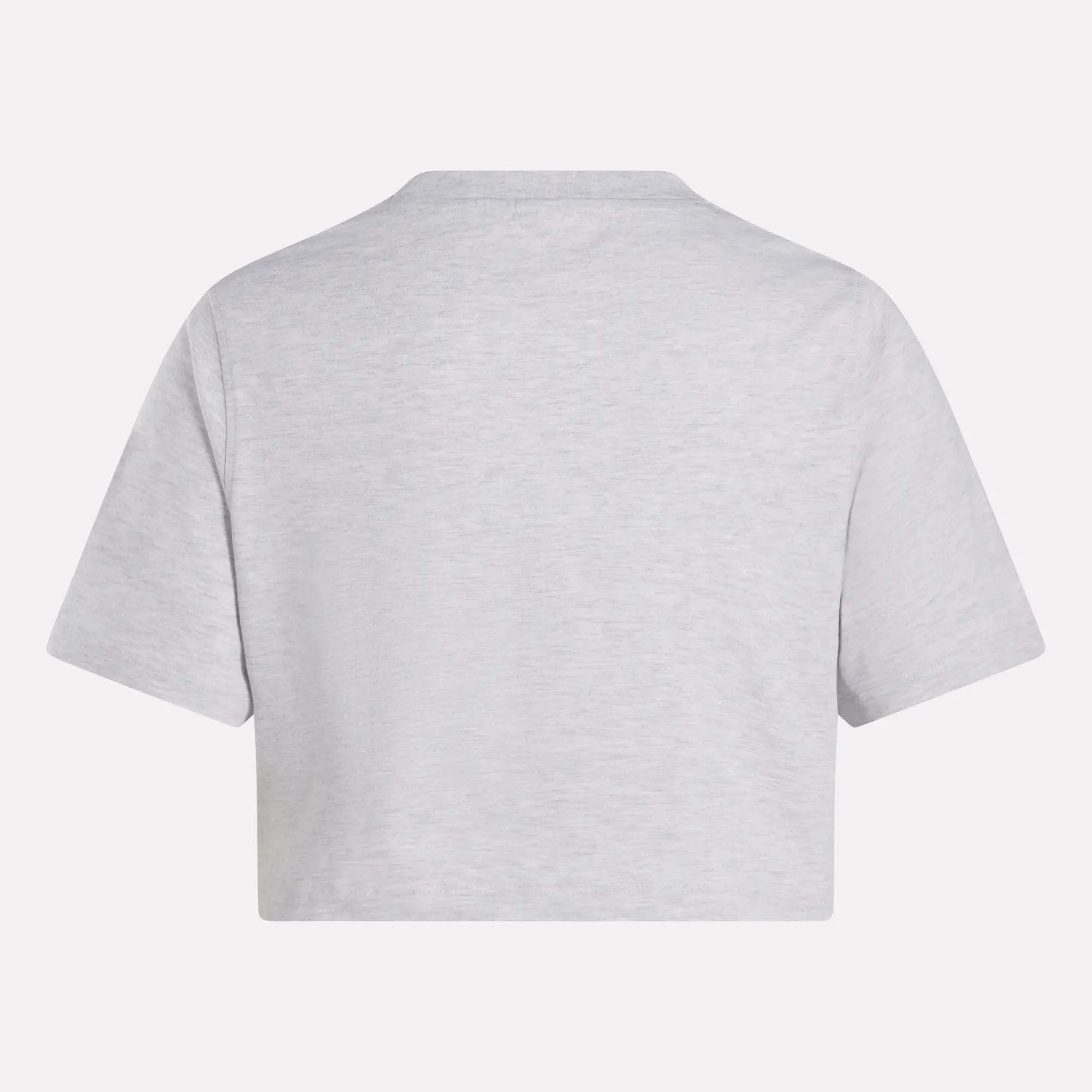 Women's Two-Color Logo Crew Cropped Short Sleeve Tee - Image 4