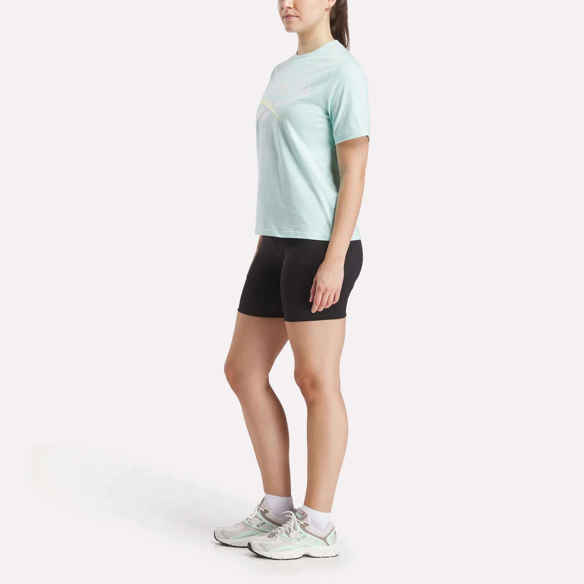 Women's Two-Color Logo Crew Short Sleeve Tee - Image 2