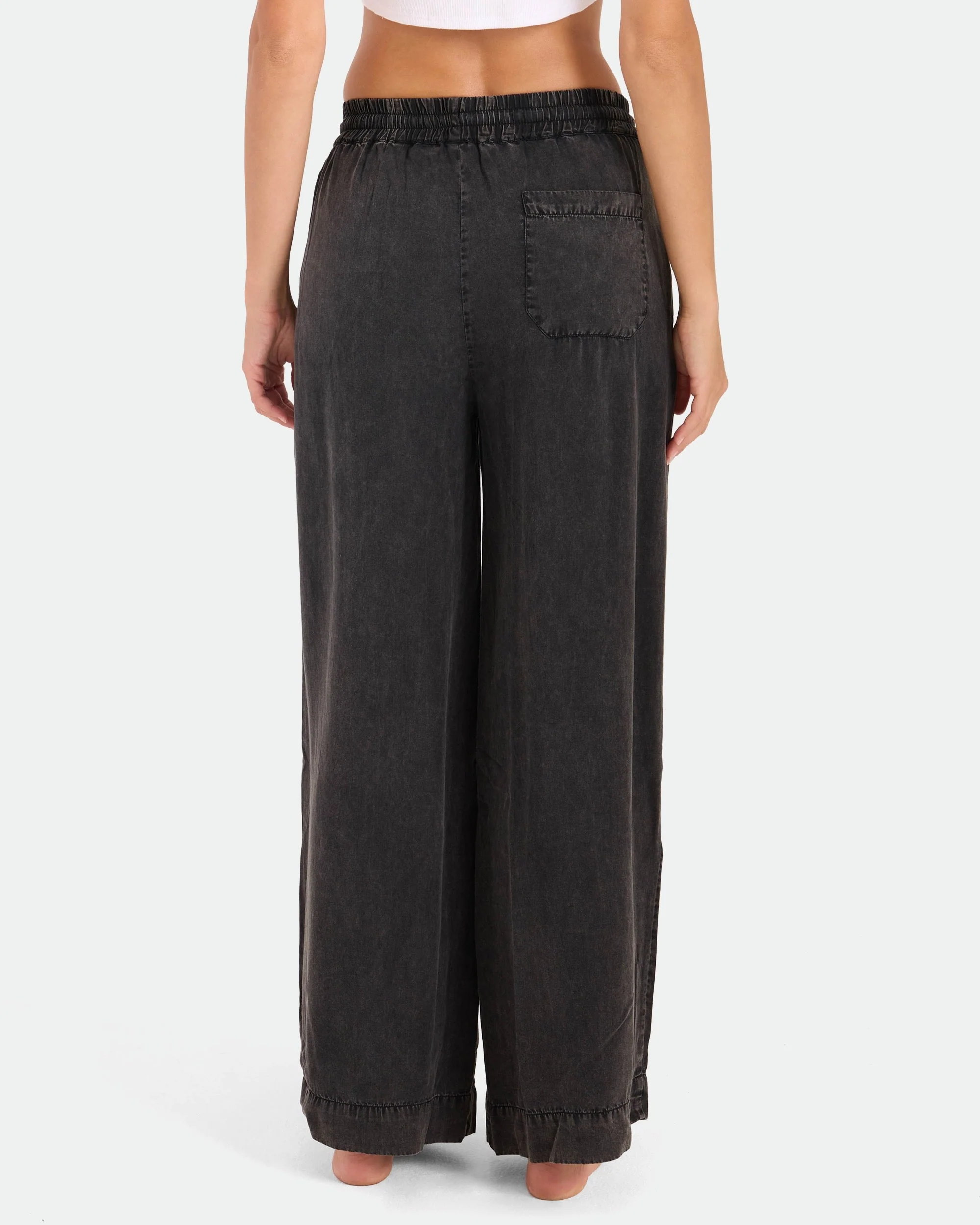Women's Washed Up Twill Pants - Image 2